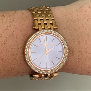 Michael Kors MK3400 Darci Rose Gold Glitz